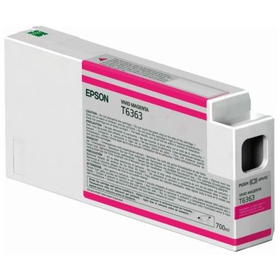 Original Epson T6363 C13T636300 Tinte magenta