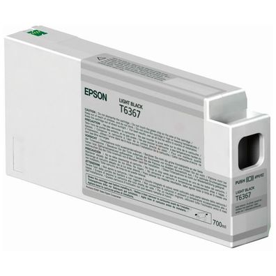 Original Epson T6367 C13T636700 Tinte schwarz