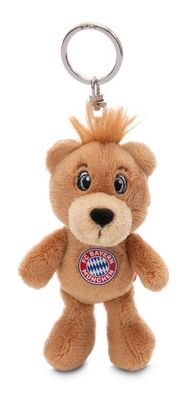 Schlüsselanhänger Bär Berni FC Bayern München Maskottchen Fanartikel