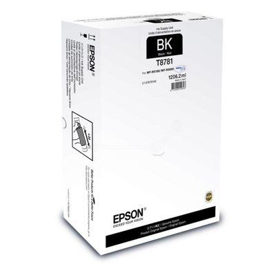 Original Epson T8781 C13T878140 Tinte schwarz
