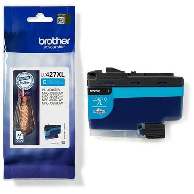 Original Brother LC-427XL LC-427XLC Tinte cyan