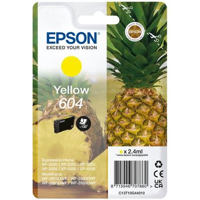 Original Epson 604 T10G4 C13T10G44010 Tinte gelb