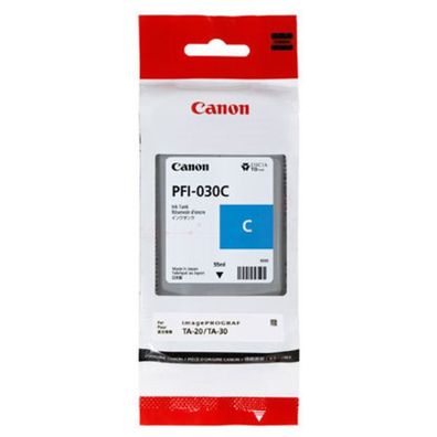 Original Canon PFI-030C 3490C001 Tinte cyan