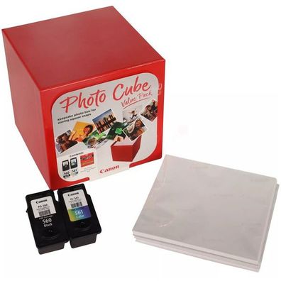 Original Canon PG-560 & CL-561 3713C007 Tinte Multipack schwarz color 2 Stück inkl.