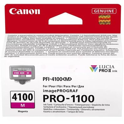 Original Canon PFI-4100M 6779C001 Tinte magenta