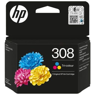 Original HP 308 7FP20UE Tinte color