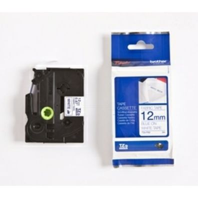 Original Brother TZE-FA3 Schriftband blau auf weiß 12mm x 3m