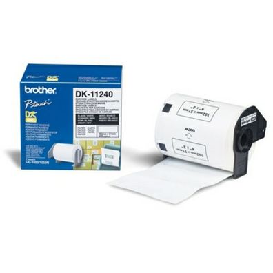Original Brother DK-11240 Etiketten schwarz auf weiß 102 x 51mm 600 Stück