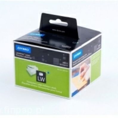 Original Dymo S0722410 99013 Etiketten transparent 36 x 89mm 260 Stück