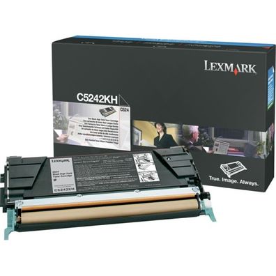 Original Lexmark C5242KH 0C5242KH Toner schwarz