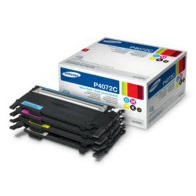 Original Samsung CLT-P4072C SU382A Toner Set schwarz cyan magenta gelb 4 Stück