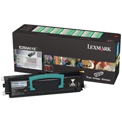 Original Lexmark E250A11E 0E250A11E Toner schwarz