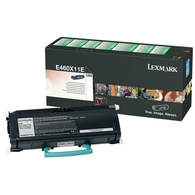 Original Lexmark E460X11E 0E460X11E Toner schwarz