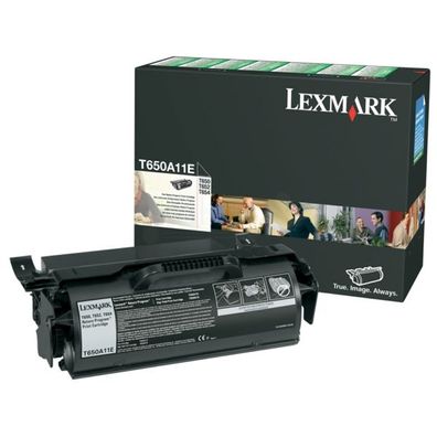 Original Lexmark T650A11E 0T650A11E Toner schwarz