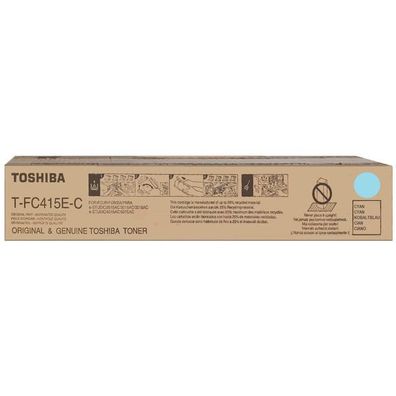 Original Toshiba T-FC415E-C 6AJ00000172 Toner cyan