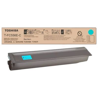 Original Toshiba T-FC556E-C 6AK00000350 6AK00000424 Toner cyan