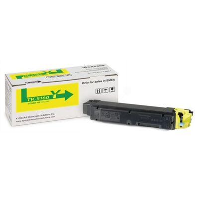 Original Kyocera TK-5160Y 1T02NTANL0 Toner gelb