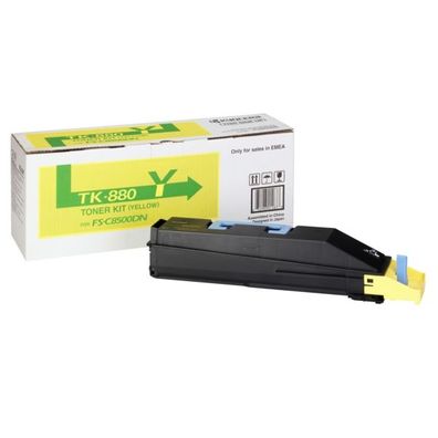 Original Kyocera TK-880Y 1T02KAANL0 Toner gelb