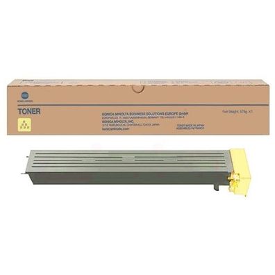 Original Konica Minolta TN-711 Y A3VU250 Toner gelb