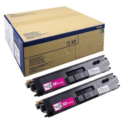 Original Brother TN-900MTWIN Toner Doppelpack magenta 2 Stück