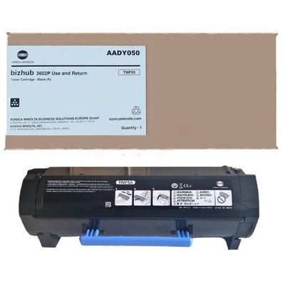 Original Konica Minolta TNP-55 AADY050 Toner schwarz