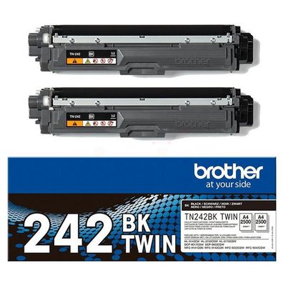 Original Brother TN-242BK TWIN Toner Doppelpack schwarz 2 Stück