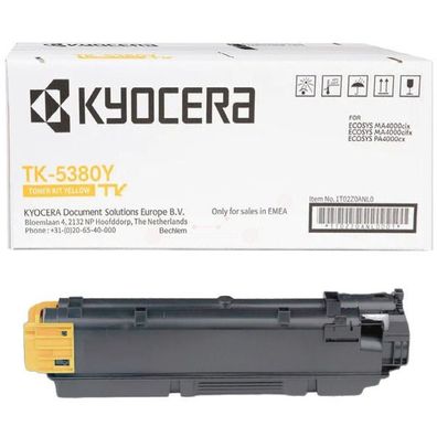 Original Kyocera TK-5380Y 1T02Z0ANL0 Toner gelb