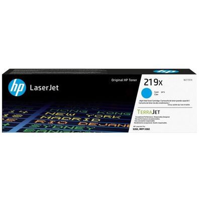 Original HP 219X W2191X Toner cyan