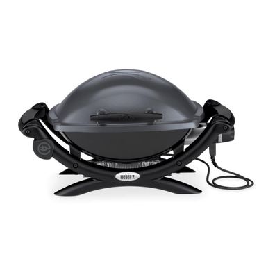 Weber Q 1400, Elektrogrill Dark Grey