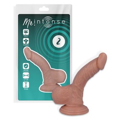 MR Intense - Nr.2 Realistischer Dildo Penis 16 cm - Ø 2,7 cm Saugnapf Strap on