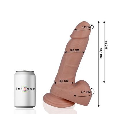 MR Intense - Nr.14 Realistischer Dildo Penis 18,5 cm - Ø 3,8 cm