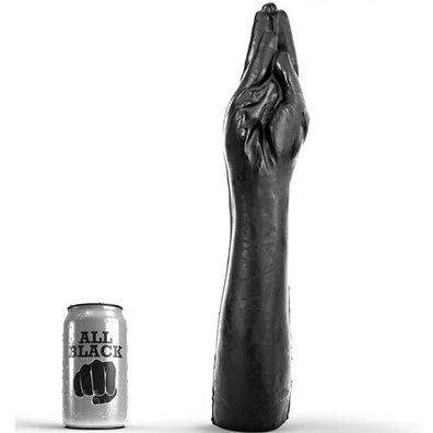 ALL BLACK - XXL Dildo Riesen Groß FIST Riesenfisting 40 CM Fisting