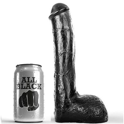 All Black - Pene realistischer Anal 23 cm