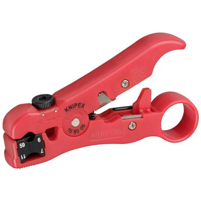 KNIPEX - Kabel-Abisolierzange - for coax and data cable