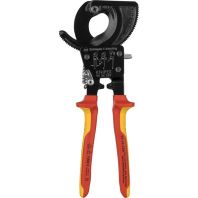 KNIPEX - Kabelschneider - Lacquered Black
