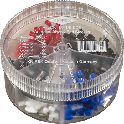 KNIPEX Sortiment isol. Aderendhülse