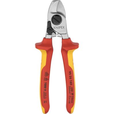 KNIPEX Kabelschere mit Öffnungsfeder