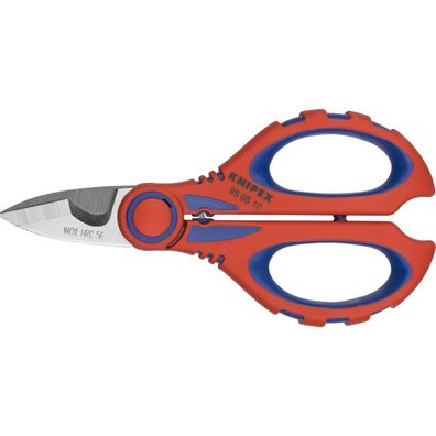 KNIPEX Elektrikerschere mit Crimpstelle