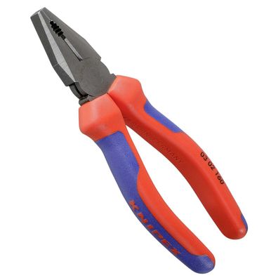 KNIPEX Kombizange schwarz atramentiert poliert 160 mm