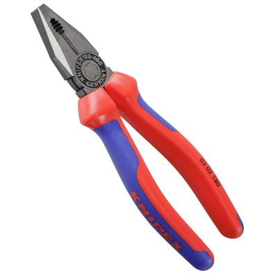 KNIPEX Kombizange schwarz atramentiert poliert 180 mm
