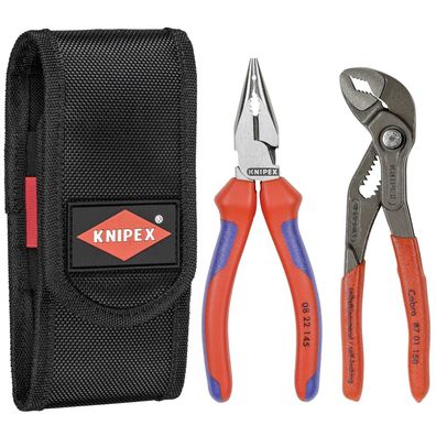KNIPEX Zangensatz 2-teilig in Werkzeuggürteltasche