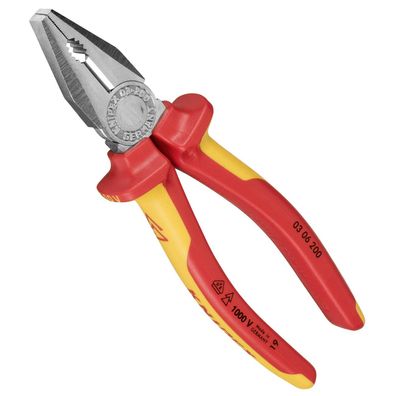 KNIPEX Kombizange verchromt