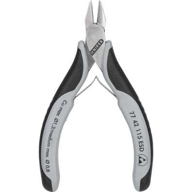 KNIPEX Elektronik- Seitenschneider ESD