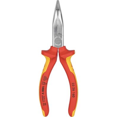 KNIPEX Flachrundzange mit Schneide