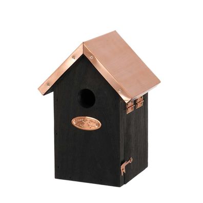 Vogelhaus Winterzaunkönig - Nistkasten Schwarzes Kupfer