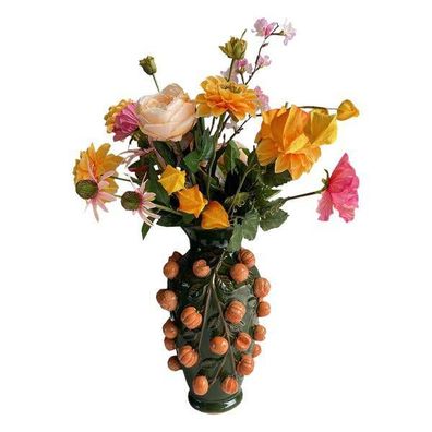 Künstliche Blumen - Blumenstrauß - Orange Sommer - ?80cm
