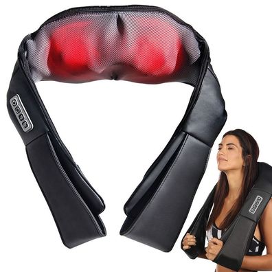 Nackenmassagegerät Shiatsu Massagegerät Schultermassage Wärmefunktion Massage BK