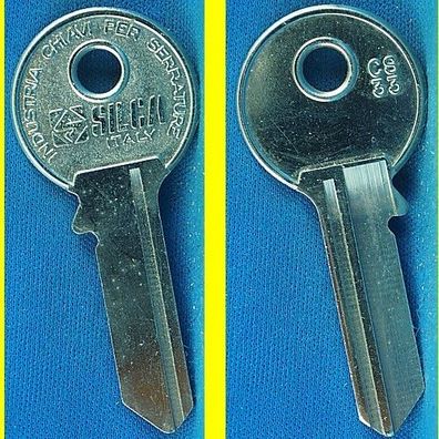 Silca CS33 - Schlüsselrohling für verschiedene Cisa Zylinder