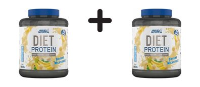 2 x Applied Nutrition Diet Whey (1800g) Banana Milkshake