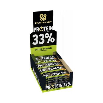 Go On Nutrition Protein Bar 33% (25x50g) Salted Caramel